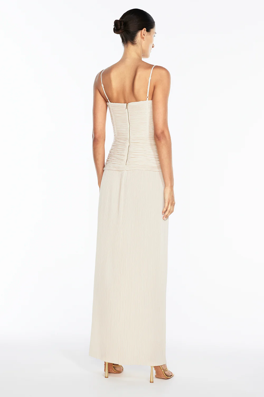 Double Time Pleat Dress
