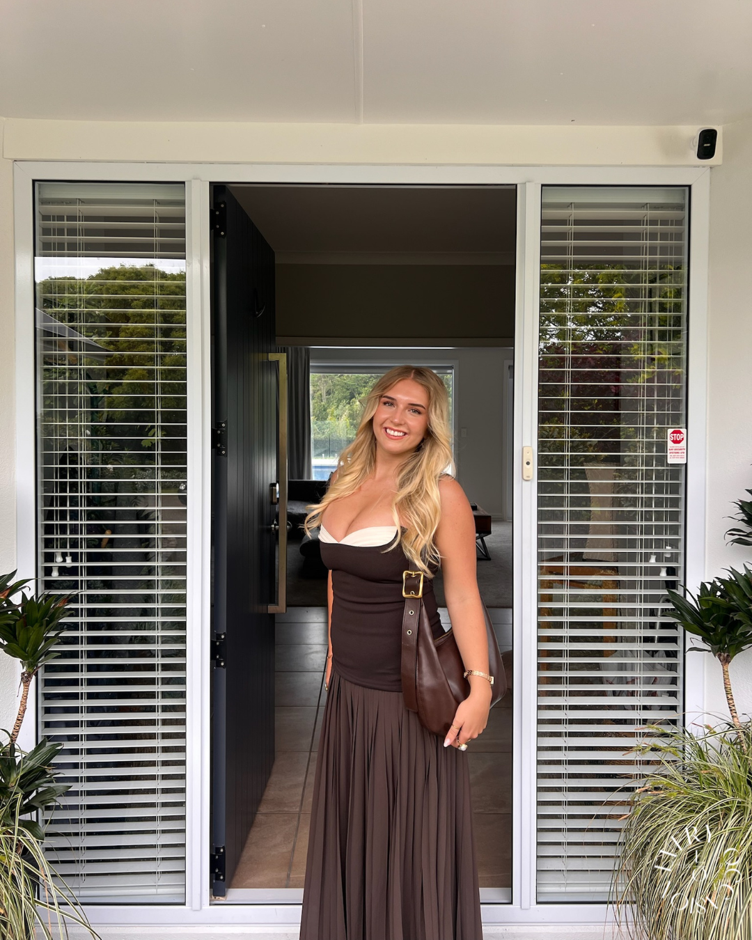 Sheisolla/JEFRE SEI - Nicolette Dress in Espresso