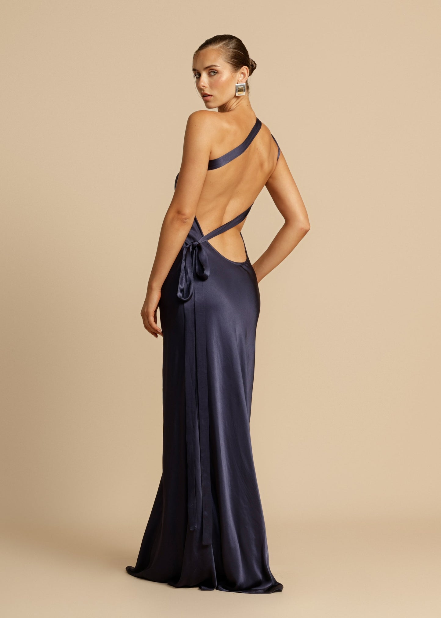 Monique Dress - Navy