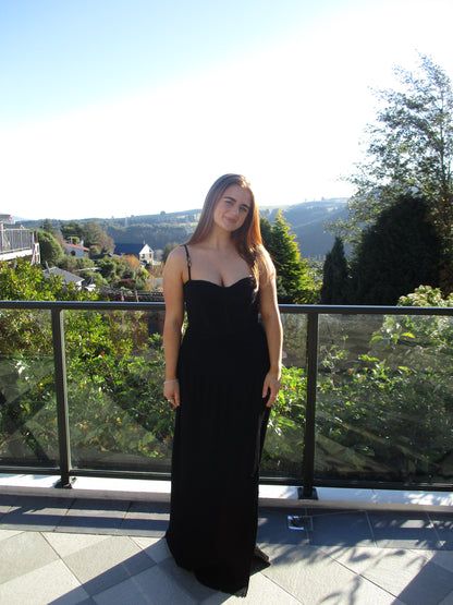 Manning Cartell - Double Time Pleat Dress in Black