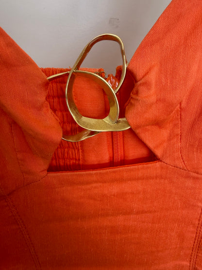 AJE - Simone Frill Sleeve Mini Dress (For Sale)