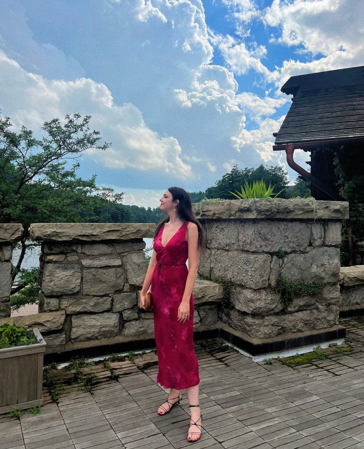 realisation par the marie silk midi dress REALISATION PAR Marie Silk Midi Dress || HIRE: $110 || In Size XS (6)
