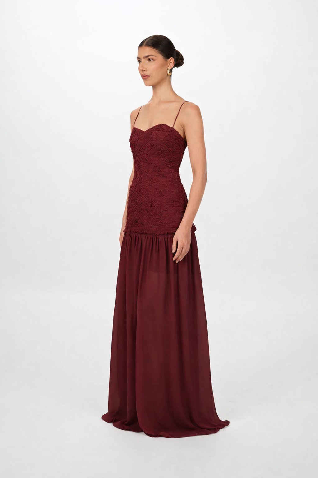 JEFRE SEI - Renata Dress in Port
