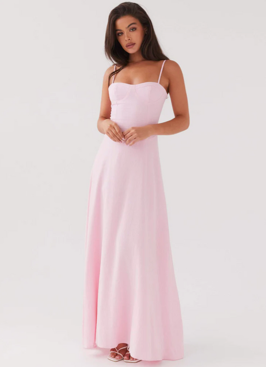Peppermayo - Angelina Linen Maxi Dress