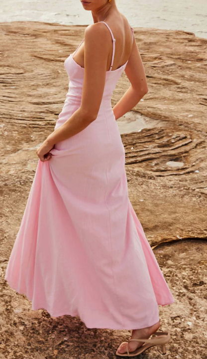 Peppermayo - Angelina Linen Maxi Dress