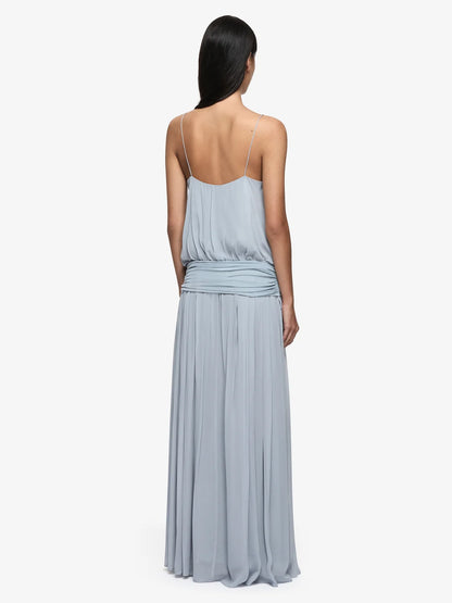 Bec + Bridge - Camille Blouson Dress in Cloud Blue