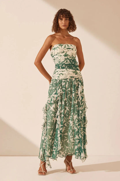 Marguerite Contrast Maxi