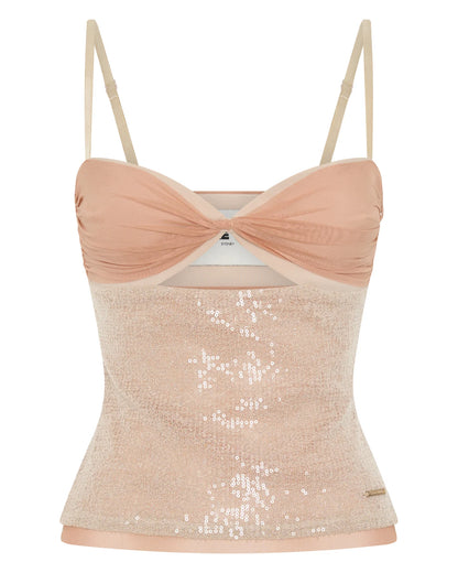 Acre Lou - Dinner Plates Bodice in Champagne