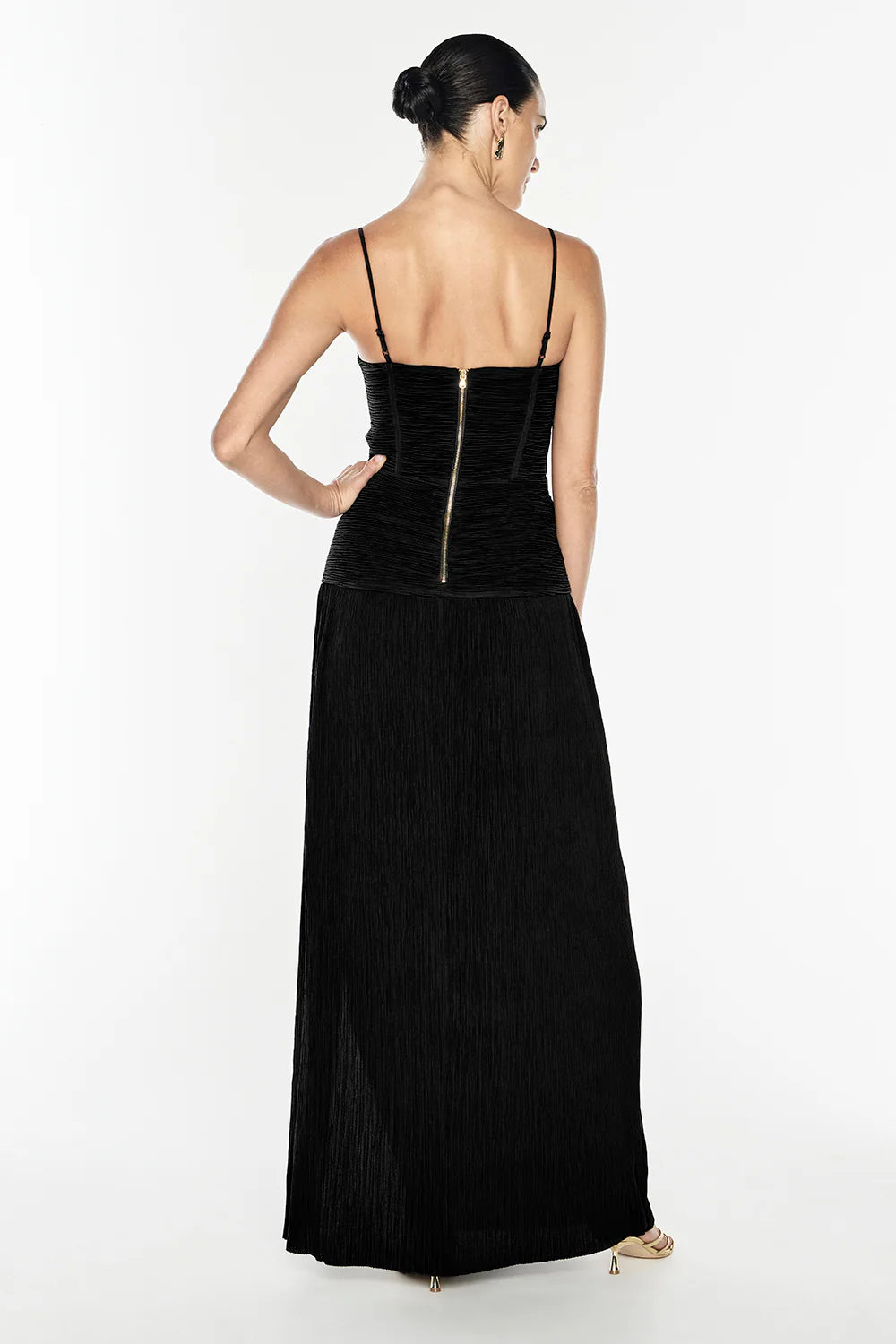 Manning Cartell - Double Time Pleat Dress in Black