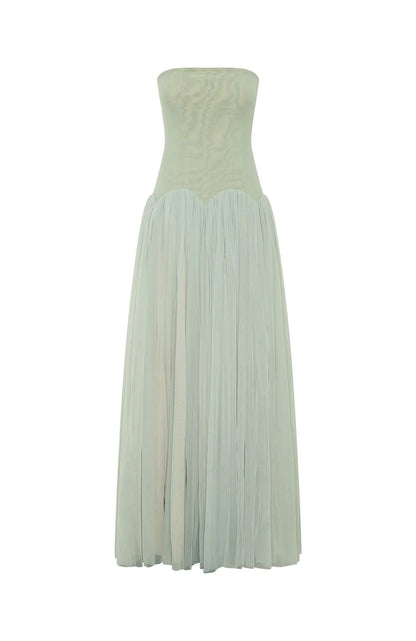 White Fox - Magic Muse Maxi Dress in Mint