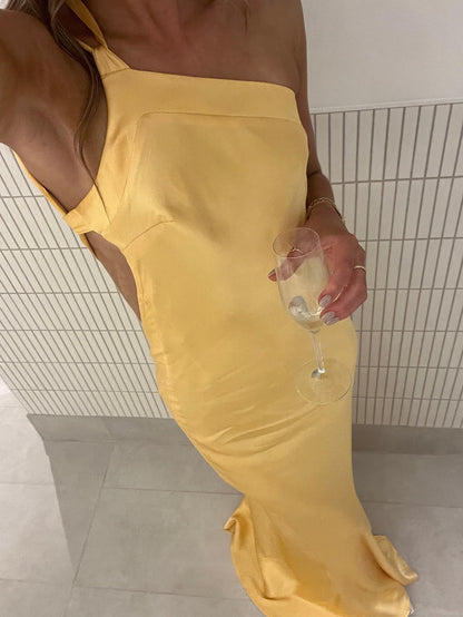 Monique Dress - Yellow