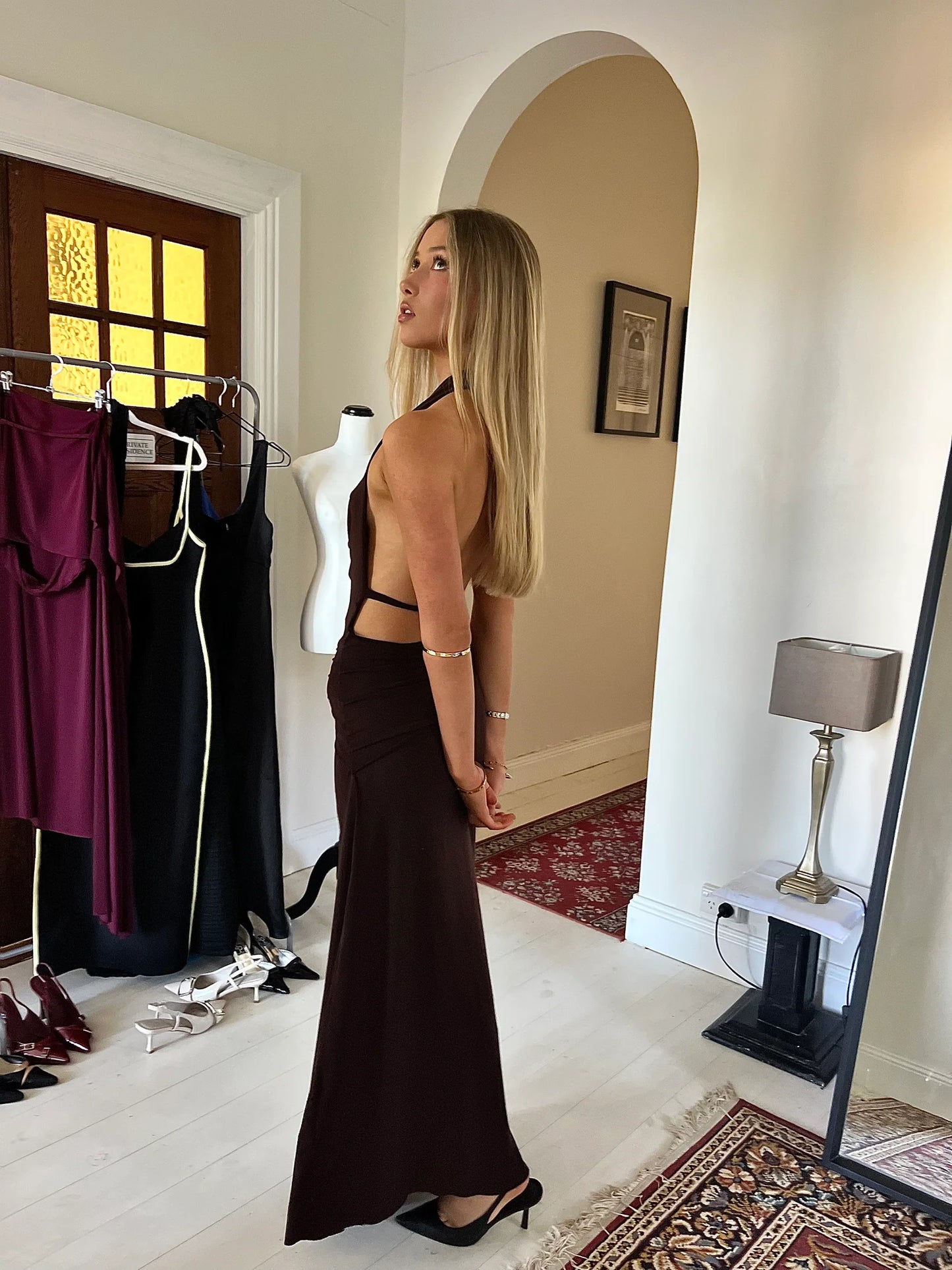 La Marie - Nadia Dress in Brown