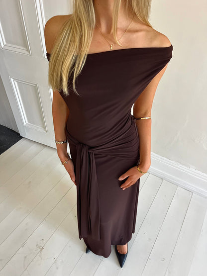 La Marie - Nadia Dress in Brown