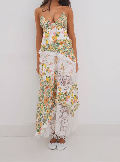 For Love and Lemons - Rosalyn Maxi in Marigold