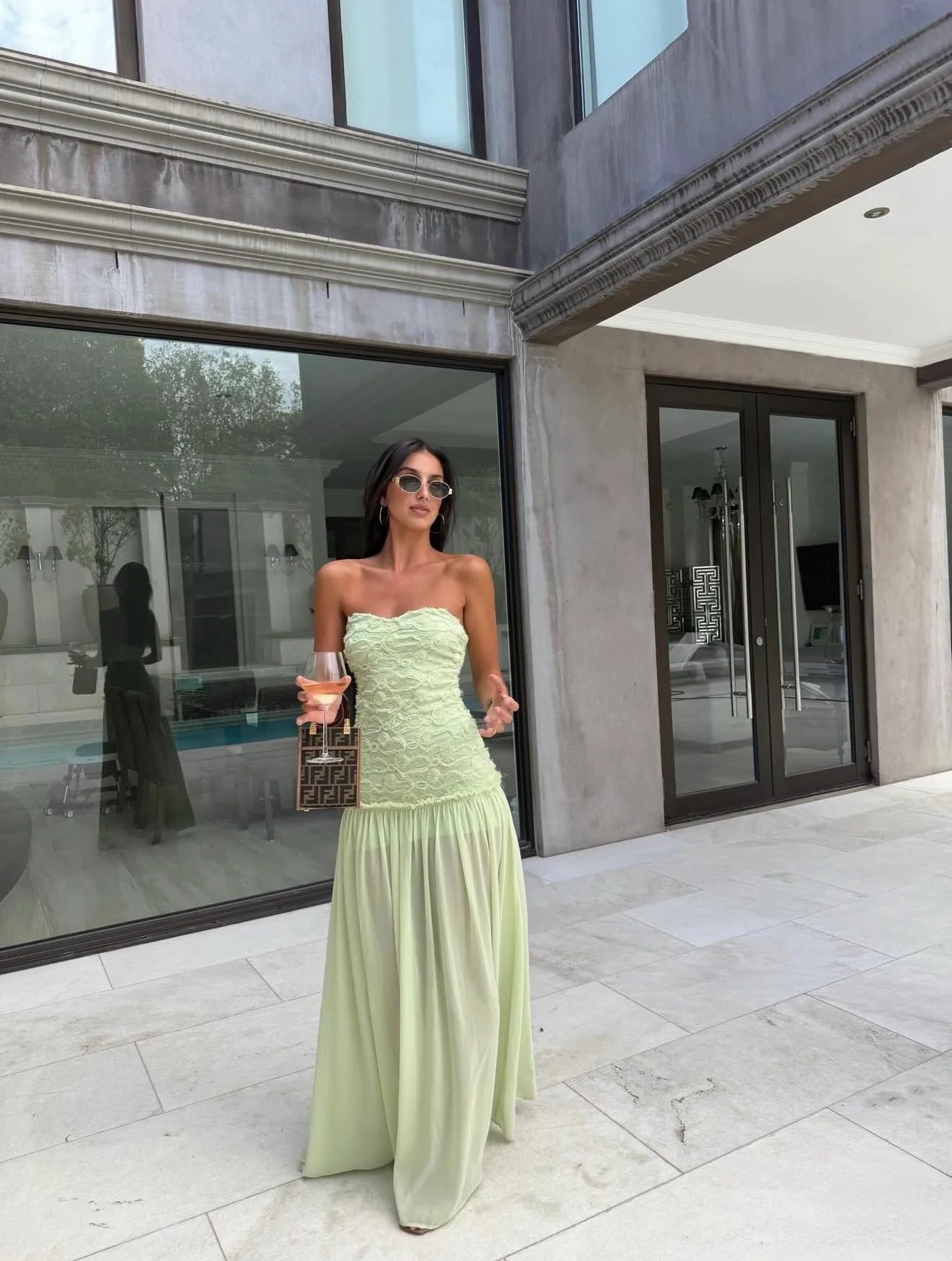 Jefre Sei - Renata Dress in Mint