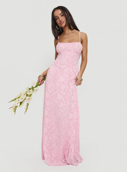 princess polly south of france maxi dress Sheer AVAILABLE NOW VIA OUR WEBSITE in bio xo love up back maxi dress Straight neck Princess Polly - South Of